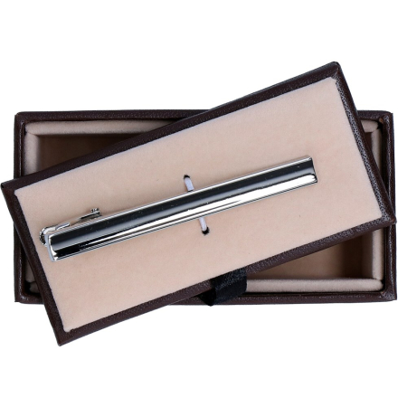 butoni ace cravata - Ac cravata LINTA argintiu