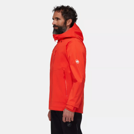 Jacheta tehnica 20K/20K 3L gluga barbati MAMMUT Alto Guide HS rosu [2]
