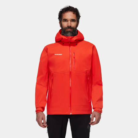Jacheta tehnica 20K/20K 3L gluga barbati MAMMUT Alto Guide HS rosu [1]