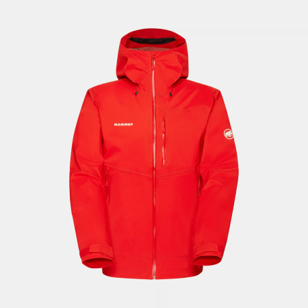 jachete sport si drumetie - Jacheta tehnica 20K/20K 3L gluga barbati MAMMUT Alto Guide HS rosu