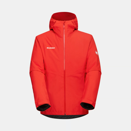 jachete sport si drumetie - Jacheta 3in1 impermeabila gluga 15K/15K 2.5L barbati MAMMUT Alto Light HS rosu
