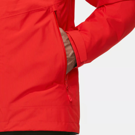 Jacheta 3in1 impermeabila gluga 15K/15K 2.5L barbati MAMMUT Alto Light HS rosu [8]