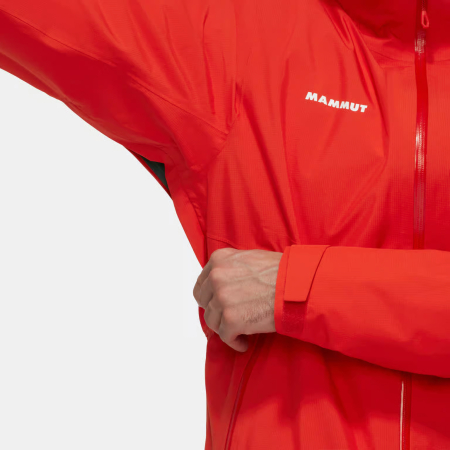 Jacheta 3in1 impermeabila gluga 15K/15K 2.5L barbati MAMMUT Alto Light HS rosu [6]