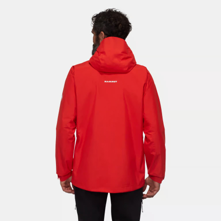 Jacheta tehnica 15K/15K 2.5L gluga barbati MAMMUT ALTO LIGHT HS  rosu [3]