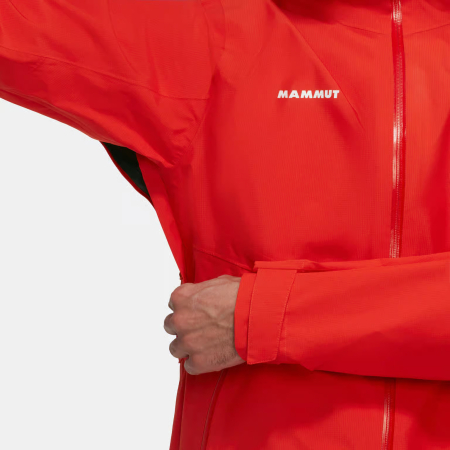 Jacheta tehnica 15K/15K 2.5L gluga barbati MAMMUT ALTO LIGHT HS  rosu [5]