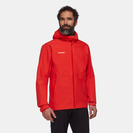 Jacheta tehnica 15K/15K 2.5L gluga barbati MAMMUT ALTO LIGHT HS  rosu [1]