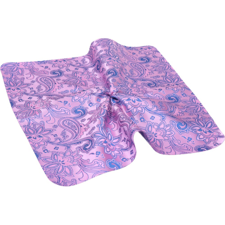Accesorii - Batista jacquard LINTA roz/albastru paisley