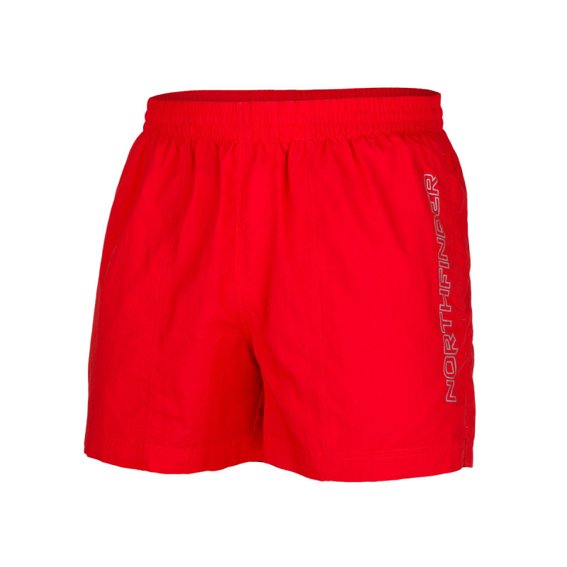 pantaloni sport si drumetie - Pantaloni scurti barbati NORTHFINDER NATHANIAL rosu
