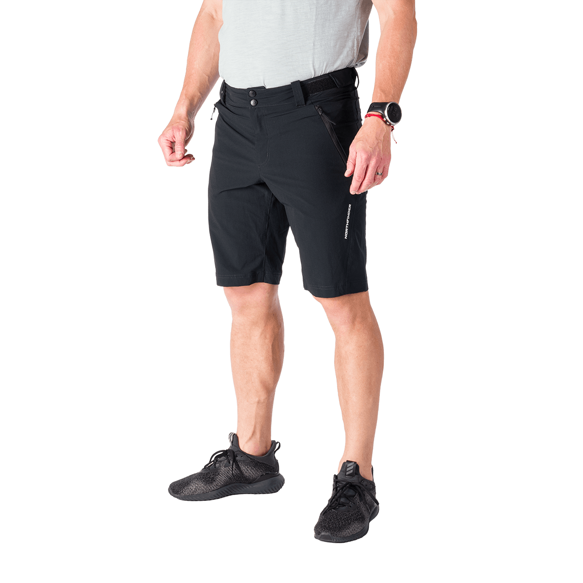 Pantaloni scurti drumetie barbati NORTHFINDER AMMAD negru [5]