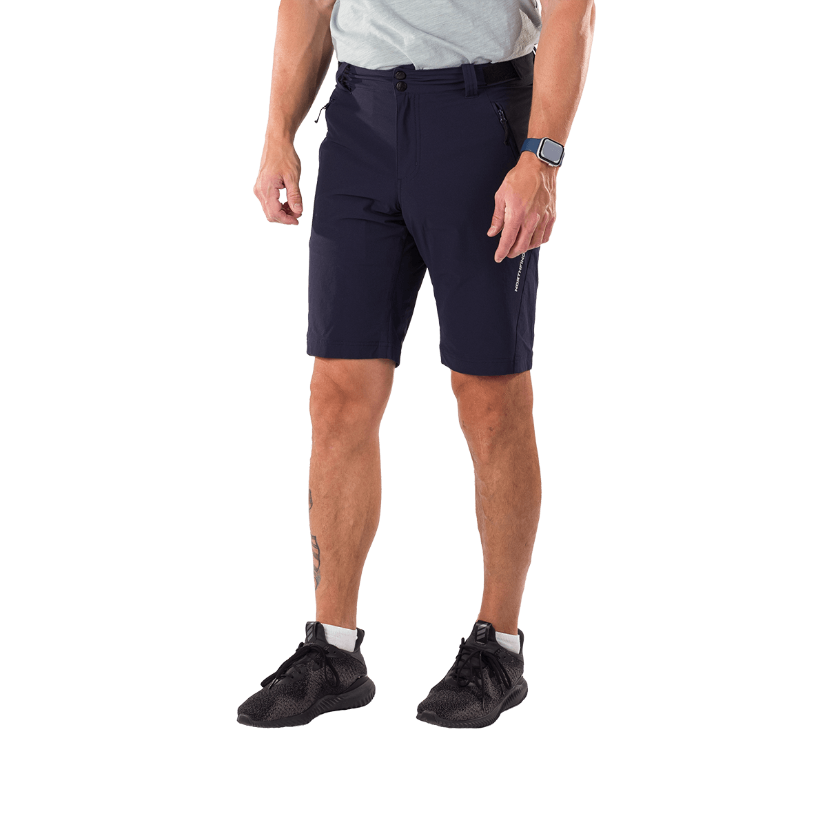 Pantaloni scurti drumetie barbati NORTHFINDER AMMAD bleumarin [5]