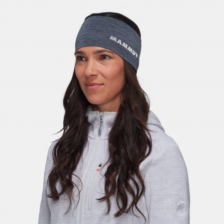 Bentita multifunctionala unisex MAMMUT Tree Wool bleumarin [1]