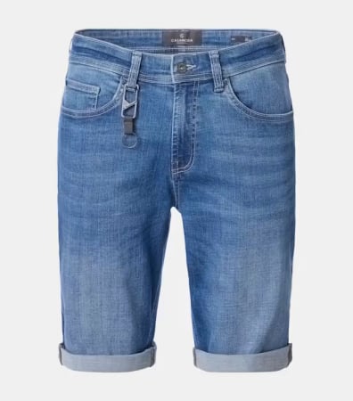 pantaloni scurti - Blugi scurti bermuda barbati CASA MODA albastru deschis