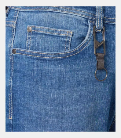 Blugi scurti bermuda barbati CASA MODA albastru deschis [2]