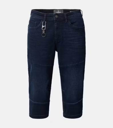 pantaloni scurti - Blugi 3/4 bermuda barbati CASA MODA bleumarin