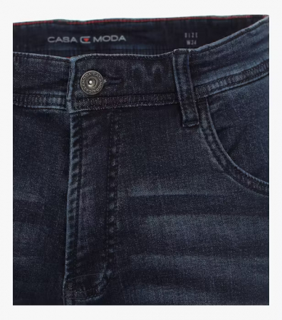 Bermuda denim barbati CASA MODA bleumarin [2]