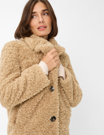 Jacheta teddy-fleece femei BRAX HELSINKI 976508-95992340 bej [6]