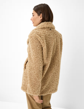 Jacheta teddy-fleece femei BRAX HELSINKI 976508-95992340 bej [2]