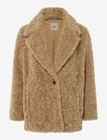 Articole femei - Jacheta teddy-fleece femei BRAX HELSINKI 976508-95992340 bej