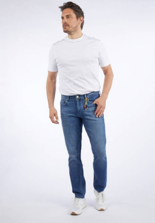 Blugi slim barbati DANIEL HECHTER 640 albastru [3]