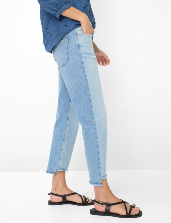 Blugi subtiri regular BRAX MADISON S albastru deschis [5]