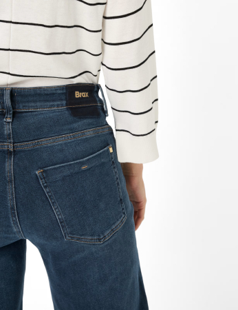 Blugi subtiri evazati femei BRAX MAINE bleumarin [6]