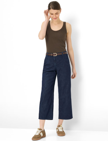 Blugi subtiri palazzo femei BRAX MAINE S bleumarin [3]