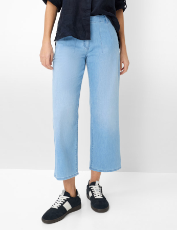 Blugi subtiri palazzo femei BRAX MAINE S bleu [3]