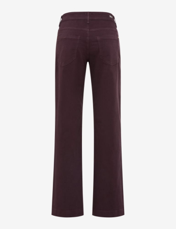 pantaloni blugi dama - Blugi subtiri evazati femei BRAX MAINE mov