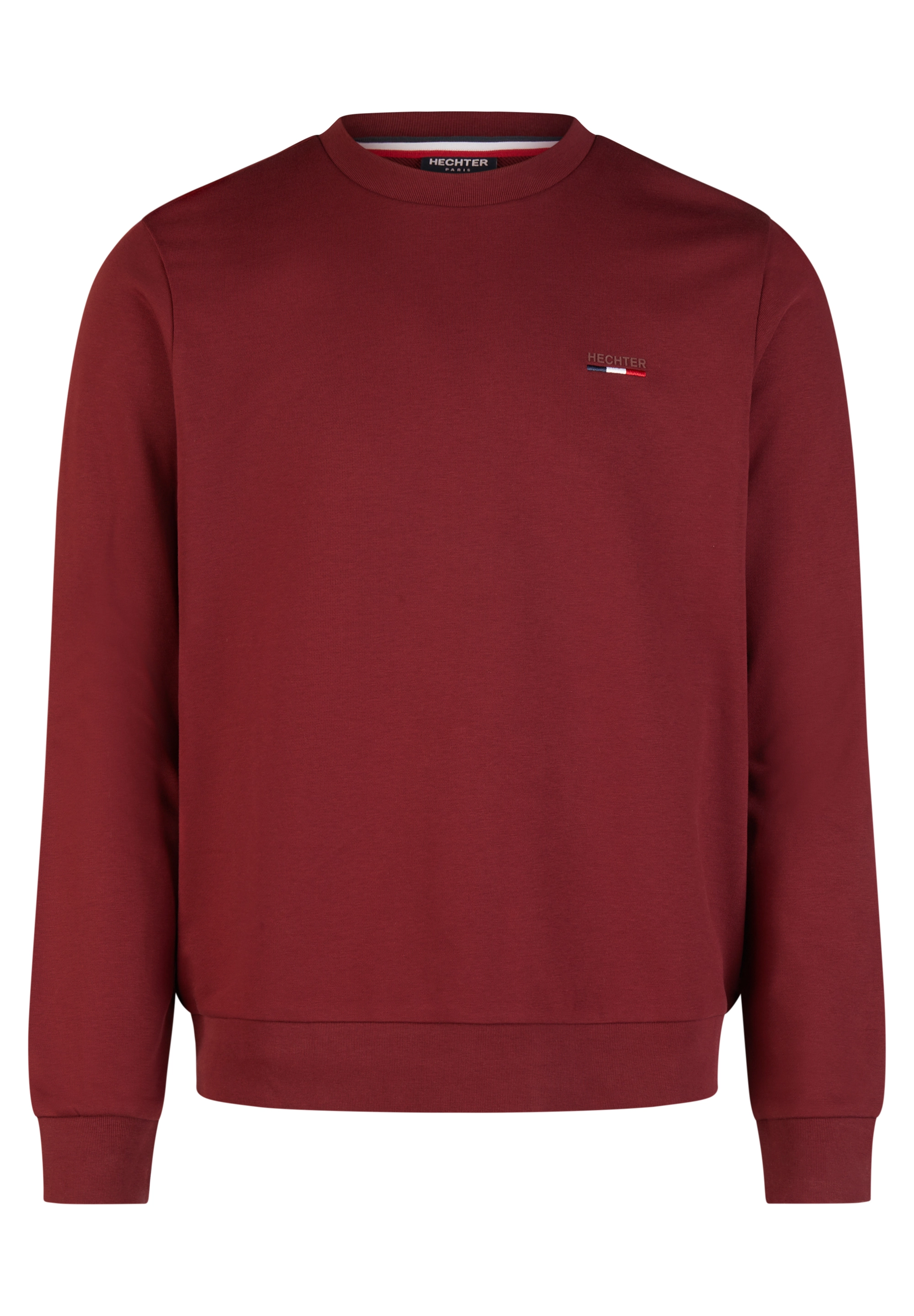 Outdoor - Bluza training barbati HECHTER visiniu logo steag brodat