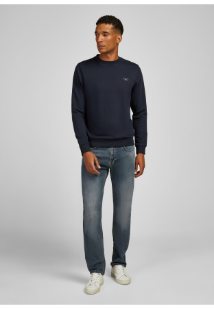 Bluza training barbati HECHTER bleumarin logo steag brodat [5]