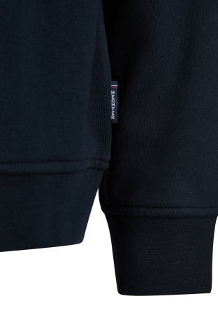Bluza training barbati HECHTER bleumarin logo litere brodat [3]