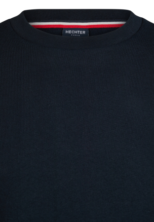 Bluza training barbati HECHTER bleumarin logo litere brodat [4]