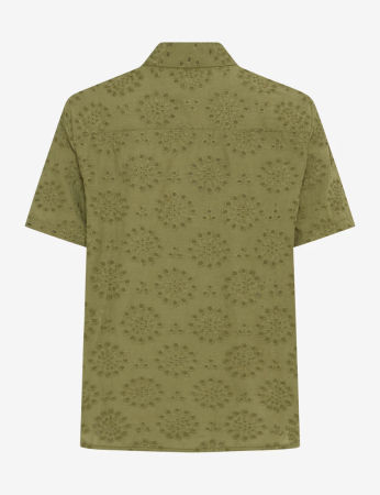 Bluza brodata bumbac femei BRAX VERA verde [6]