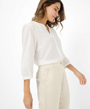 Bluza bumbac femei BRAX VELIA 467628-94150400 alb [2]