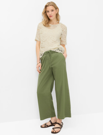 Bluza dantela bumbac femei BRAX CARA S  crem [5]