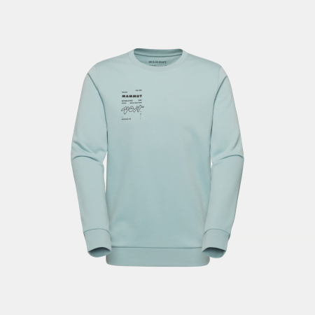 tricouri sport si outdoor - Bluza training barbati MAMMUT CORE VERT vernil