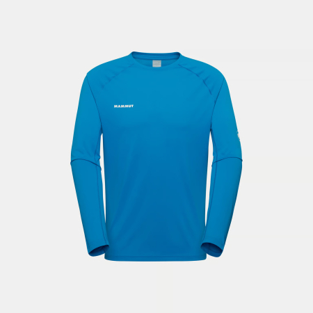 tricouri sport si outdoor - Bluza multifunctionala barbati MAMMUT DUCAN FL albastru