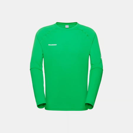 tricouri sport si outdoor - Bluza multifunctionala barbati MAMMUT DUCAN FL verde