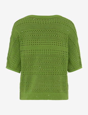 Pulover tricotat BRAX EMMA verde [3]