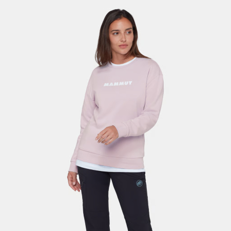Bluza training femei MAMMUT CORE LOGO roz pal [1]