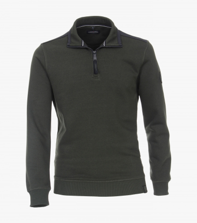 pulover troyer - Troyer barbati CASA MODA verde inchis