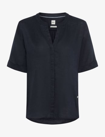 Articole femei - Bluza din in cu anchior femei BRAX VERI bleumarin