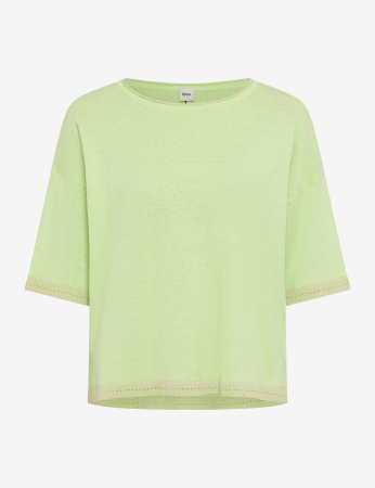 Articole femei - Bluza in/bumbac femei BRAX NOEMI verde deschis