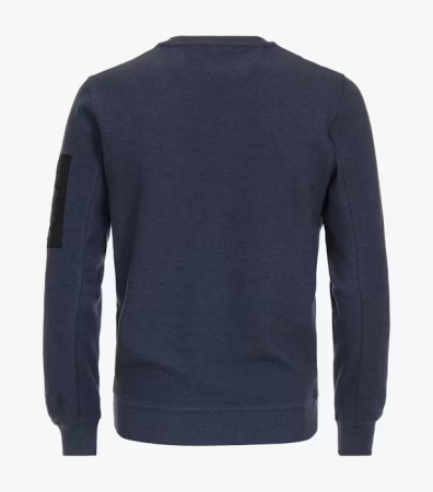 Bluza O Neck barbati CASA MODA Atlantic Spirit albastru inchis [1]