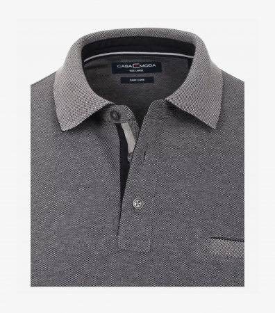 Bluza polo barbati CASA MODA gri/bleumarin [2]