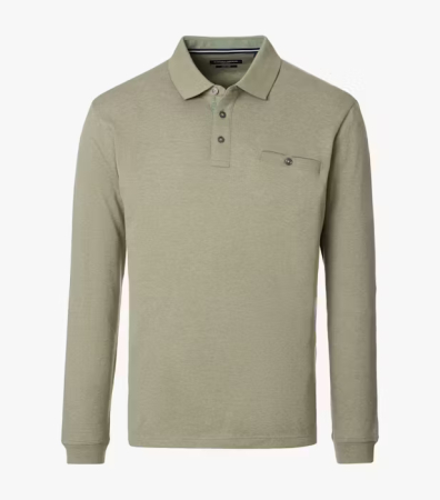 Tricouri - Bluza polo barbati CASA MODA verde deschis