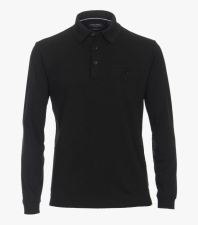 Tricouri - Bluza polo barbati CASA MODA negru