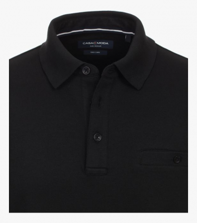 Bluza polo barbati CASA MODA negru [2]