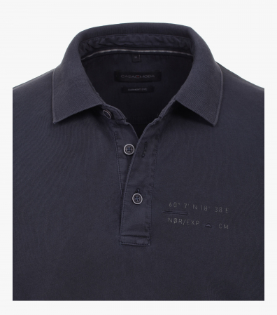 Bluza polo bumbac barbati CASA MODA Bergen bleumarin [2]