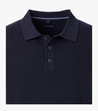 Bluza polo bumbac barbati CASA MODA bleumarin [2]